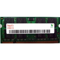 Hynix HYMP512S64BP8-Y5-AB 1GB PC2-5300 DDR2-667MHz non-ECC Unbuffered CL5 200-Pin SoDimm Laptop Memory Ram