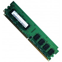 Samsung M378T2953CZ3-CE6 2Rx8 2GB (2x1GB) PC2-5300U DDR2-667MHz Desktop Memory Ram