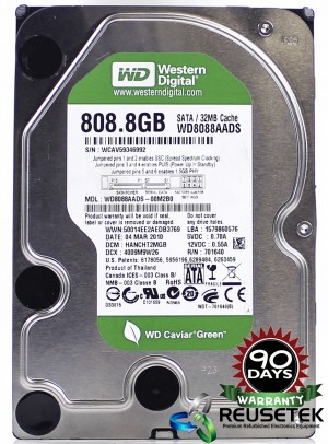 Western Digital WD8088AADS-00M2B0 DCM: HANCHT2MGB 808.8GB 3.5" Sata Hard Drive