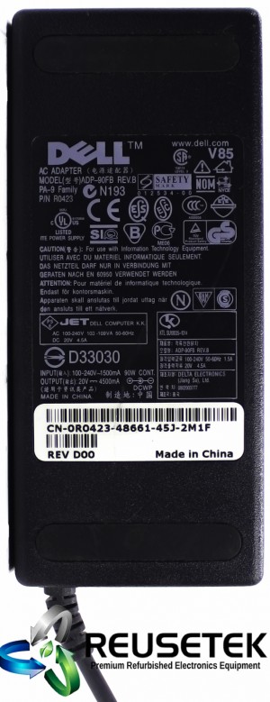 Dell 0R0423 90W 2001FP LCD Monitor AC Adapter