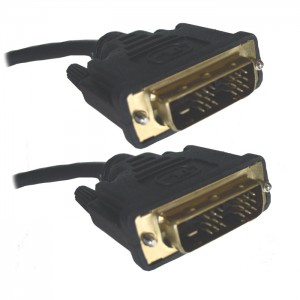 Lot of 50: Digital DVI-D (Dual Link) Male-Male 5 Meter Cable